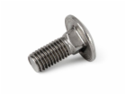 Šroub G21 vratový M10x25, DIN 603, nerez