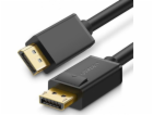 Ugreen 10211 DisplayPort kabel 1 m Černá