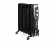 Olejový radiátor G21 Bromo černý, 11 žeber, 2500 W