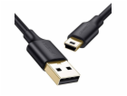 Ugreen kabel USB - mini USB US132 1 m (černý)