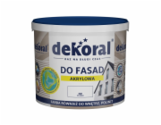 Fasádní barva Dekoral Polinit, bílá, 10l