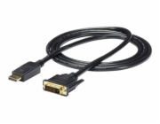 StarTech DisplayPort to DVI Cable - 6ft / 2m - 1920 x 1200 - M/M ? DP to DVI Adapter Cable ? Passive DisplayPort Monitor Cable (DP2DVI2MM6) - Kabel adaptéru - DVI-D (M) do DisplayPort (M) - 1.8 m - če