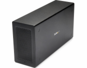 StarTech.com Thunderbolt 3 PCIe Expansion Chassis, External Enclosure Box with 1x PCI-Express Slot, 5K/4K Output Via TB3/DP Ports, TAA - Systémový bus extender - DP - 65 Watt - pro P/N: TB3DK2DPM2, TB