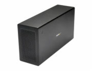 Startech Thunderbolt 3 PCIe Expansion Chassis, External Enclosure Box with 1x PCI-Express Slot, 5K/4K Output Via TB3/DP Ports, TAA - Systémový bus extender - DP - 65 Watt - pro P/N: TB3DK2DPM2, TB3DOC