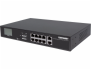 Intellinet Network Solutions Přepínač GIGA 8x POE+ 130W + 2x RJ45 UpLink, LCD (561303)