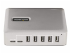 StarTech.com 7-Port USB-C Hub, 5x USB-A + 2x USB-C, Self-...
