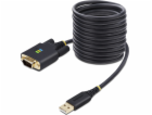 StarTech.com 10ft (3m) USB to Serial Adapter Cable, Inter...