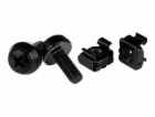 StarTech.com M6 Cage Nuts and Screws - 50 Pack - 12mm Rac...