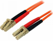 StarTech.com 1m Fiber Optic Cable - Multimode Duplex 50/125 - LSZH - LC/LC - OM2 - LC to LC Fiber Patch Cable (50FIBLCLC1) - Síťový kabel - multirežim LC (M) do multirežim LC (M) - 1 m - 1 m - optické