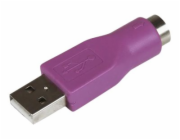 StarTech Replacement PS/2 Keyboard to USB Adapter - F/M - Keyboard adapter - PS/2 (F) to USB (M) - GC46MFKEY - Adaptér klávesnice - PS/2 (F) do USB (M)