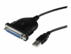 Startech 6 ft / 2m USB to DB25 Parallel Printer Adapter C...