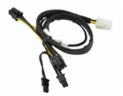 Gigabyte Kabel Gigabyte Mini SAS HD na SLIM SAS #30 900mm 12párový plochý 85ohm