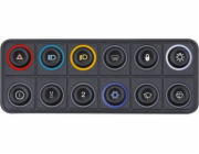 Ecumaster Ecumaster CAN BUS klávesnice - 12 RGB pozic