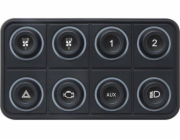 Ecumaster Ecumaster CAN BUS klávesnice - 8 pozic RGB