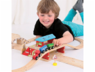 Bigjigs Rail Nádraží nad cestou