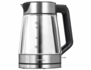 MPM MCZ-122 elektrická konvice 1,7 l 2200 W Černá, Nerezová ocel