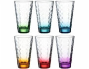Leonardo Sada 6 vysokých sklenic 300ml Opitc