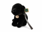 Rappa Plyšový pes labrador černý 25 cm ECO-FRIENDLY