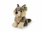 Rappa Plyšový vlk sedící 18 cm ECO-FRIENDLY