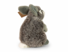 Rappa Plyšový zajíc šedý sedící 20 cm ECO-FRIENDLY