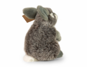 Rappa Plyšový zajíc šedý sedící 20 cm ECO-FRIENDLY