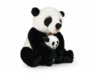Rappa Plyšová panda s mládětem 27 cm ECO-FRIENDLY