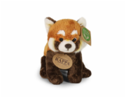 Rappa Plyšová panda červená 18 cm ECO-FRIENDLY