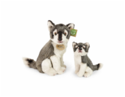 Rappa Plyšový vlk s mládětem 27cm ECO-FRIENDLY