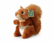 Rappa Plyšová veverka sedící 18 cm ECO-FRIENDLY