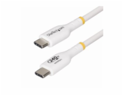 StarTech 1m USB C Charging Cable, USB-IF Certified USB-C Cable, 240W - USB kabel - USB-C (M) do USB-C (M) - USB 2.0 - 48 V - 5 A - 1 m - neobsahuje halogen, pasivní, technologie Extended Power Range (
