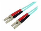 Startech 2m Fiber Optic Cable - 10 Gb Aqua - Multimode Du...
