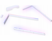 Phanteks Sada Phanteks NV5 Premium DRGB + napájecí hub, 3x pro vnější rám, 1x kryt kabelu základní desky - bílý