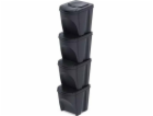 Prosperplast KEDEN Odpadkový koš SORTIBOX 25L SET 4 - ANT...