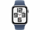 Apple Watch SE GPS 40mm Silver Aluminium Case with Denim ...