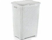 Katex Koš na prádlo.RATAN 60l-bílý 435x337x602 mm