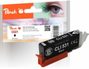 Peach kompatibilní cartridge Canon CLI-531Y, žlutá, 515str.