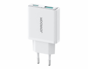 Joyroom mains charger JR-TCF14 (A+C) Super Slim 20W (white)