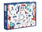 Chronicle Books Puzzle V zimě 1000 dílků