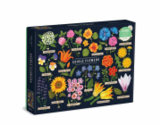 Galison Puzzle Jedlé květy 1000 dílků