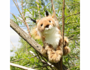 Rappa Plyšový rys sedící 23 cm ECO-FRIENDLY