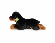 Rappa Plyšový pes rotvajler ležící 39 cm ECO-FRIENDLY