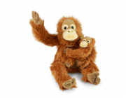 Rappa Plyšový orangutan s mládětem 28 cm ECO-FRIENDLY