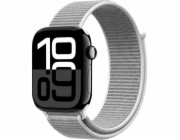 Crong Nylonový sportovní řemínek pro Apple Watch 44/45/46/49 mm, stříbrošedý - bezpečnost zaručena. Jednoduché splátky. Doprava zdarma od 170 PLN.