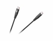 Kabel REBEL RB-6003-100-B  USB-C/USB-C 1m Black
