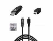 Tether Tools USB-C zu 2.0 Mini B 5-Pin 4,60m schwarz