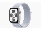Apple Watch SE GPS 40mm Silver Aluminium Case with Blue C...