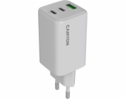 Canyon CU65ACC Digitální fotoaparát, Herní ovladač, Sluchátka, Headset, Mobilní telefon, Notebook, Powerbanka, Smartphone Bílý AC Rychlonabíjení Interní