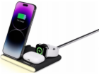 Jabees PowerGlow 4v1 QI nabíječka pro telefon Smartwatch ...