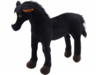 LeanToys Plyšový kůň, maskot, plyšová hračka, černá, 40 c...