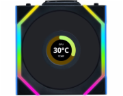 Lian Li Ventilátor UNI FAN SL Wireless LCD 120 černý (12SLLCD1W1B)